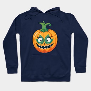 A Scary Halloween Boo Pumpkin Hoodie